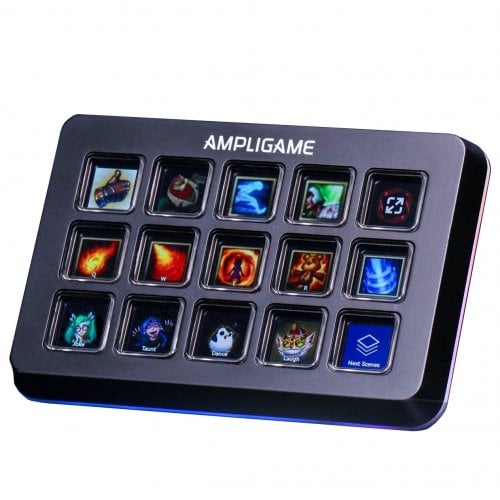 Купити Контролер для стрімінга Fifine Stream Deck D6 Black - ціна в Києві, Львові, Вінниці, Хмельницькому, Франківську, Україні | інтернет-магазин TELEMART.UA фото