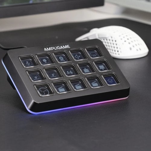 Купити Контролер для стрімінга Fifine Stream Deck D6 Black - ціна в Києві, Львові, Вінниці, Хмельницькому, Франківську, Україні | інтернет-магазин TELEMART.UA фото