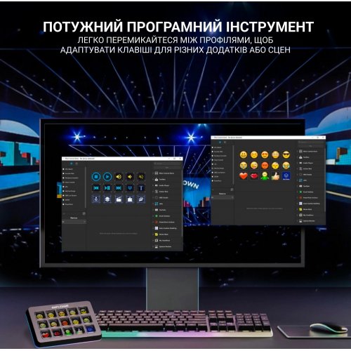 Купить Контроллер для стриминга Fifine Stream Deck D6 Black - цена в Харькове, Киеве, Днепре, Одессе
в интернет-магазине Telemart фото