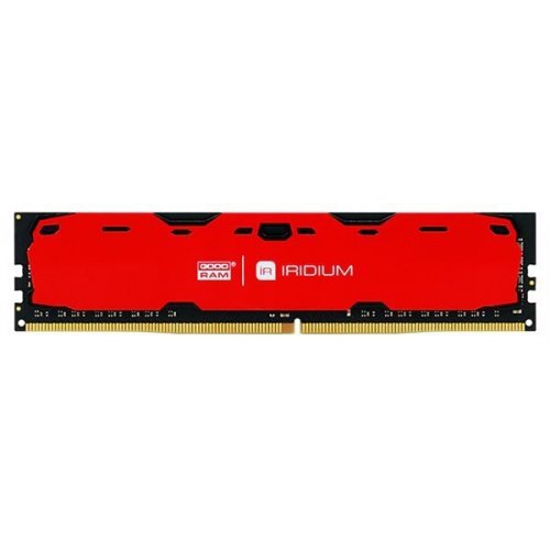 Купить Озу GoodRAM DDR4 4GB 2400Mhz IRDM Red (IR-R2400D464L15S/4G) (Восстановлено продавцом, 668292) с проверкой совместимости: обзор, характеристики, цена в Киеве, Днепре, Одессе, Харькове, Украине | интернет-магазин TELEMART.UA фото