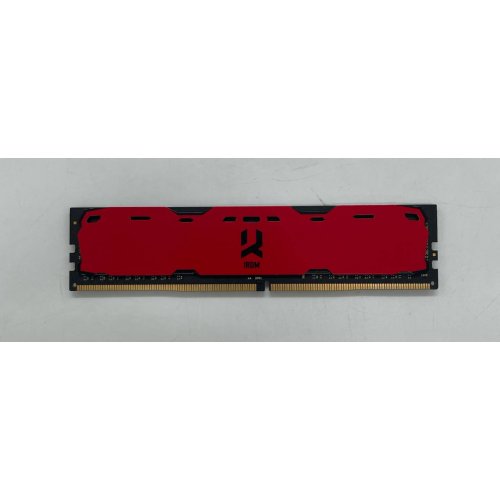 Купить Озу GoodRAM DDR4 4GB 2400Mhz IRDM Red (IR-R2400D464L15S/4G) (Восстановлено продавцом, 668292) с проверкой совместимости: обзор, характеристики, цена в Киеве, Днепре, Одессе, Харькове, Украине | интернет-магазин TELEMART.UA фото