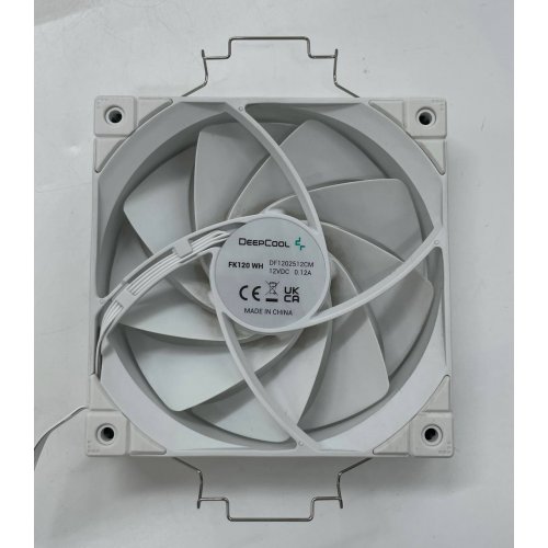 Кулер Deepcool AK500 (R-AK500-WHNNMT-G) White (Відновлено продавцем, 668329) купити з перевіркою сумісності: огляд, характеристики, ціна у Києві, Львові, Вінниці, Хмельницькому, Івано-Франківську, Україні | інтернет-магазин TELEMART.UA фото