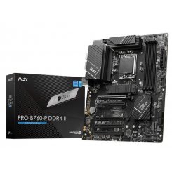 Материнская плата MSI PRO B760-P DDR4 II (s1700, Intel B760) (Восстановлено продавцом, 668348)