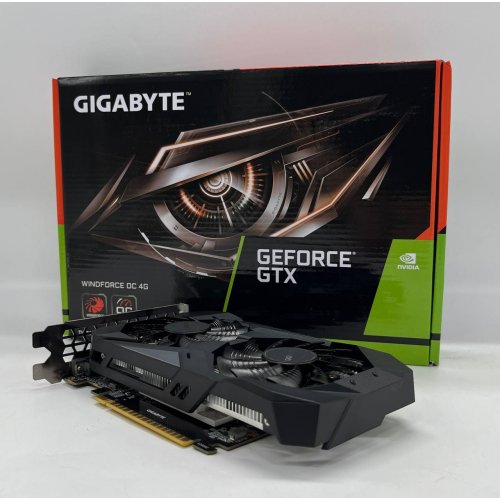 Купить Видеокарта Gigabyte GeForce GTX 1650 D6 WindForce OC 4096MB (GV-N1656WF2OC-4GD) (Восстановлено продавцом, 668476) с проверкой совместимости: обзор, характеристики, цена в Киеве, Днепре, Одессе, Харькове, Украине | интернет-магазин TELEMART.UA фото