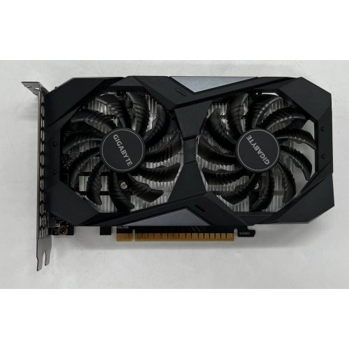 Купить Видеокарта Gigabyte GeForce GTX 1650 D6 WindForce OC 4096MB (GV-N1656WF2OC-4GD) (Восстановлено продавцом, 668476) с проверкой совместимости: обзор, характеристики, цена в Киеве, Днепре, Одессе, Харькове, Украине | интернет-магазин TELEMART.UA фото