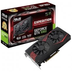 Відеокарта Asus GeForce GTX 1060 Expedition 6144MB (EX-GTX1060-6G) (Відновлено продавцем, 669098)