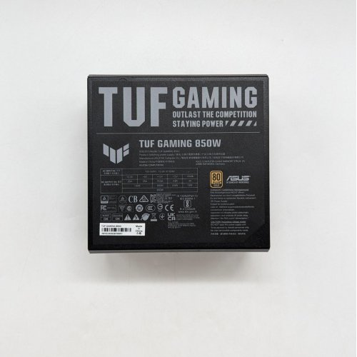 Купить Блок питания Asus TUF Gaming PCIE5 850W (90YE00S2-B0NA00) (Восстановлено продавцом, 669101) с проверкой совместимости: обзор, характеристики, цена в Киеве, Днепре, Одессе, Харькове, Украине | интернет-магазин TELEMART.UA фото