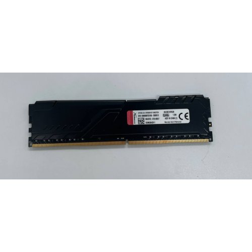 Купить Озу HyperX DDR4 8GB 3200Mhz Fury Black (HX432C16FB3/8) (Восстановлено продавцом, 669152) с проверкой совместимости: обзор, характеристики, цена в Киеве, Днепре, Одессе, Харькове, Украине | интернет-магазин TELEMART.UA фото