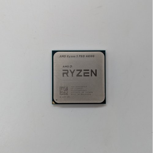 Купить Процессор AMD Ryzen 5 PRO 4650G 3.7(4.2)GHz 8MB sAM4 Tray (100-100000143) (Восстановлено продавцом, 669289) с проверкой совместимости: обзор, характеристики, цена в Киеве, Днепре, Одессе, Харькове, Украине | интернет-магазин TELEMART.UA фото