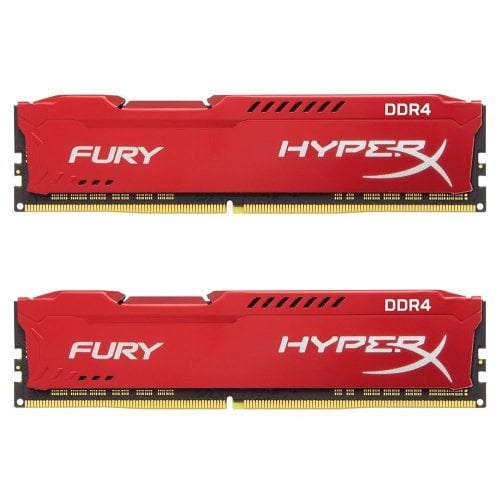 Продать ОЗУ Kingston DDR4 16GB (2x8GB) 2133Mhz HyperX FURY Red (HX421C14FR2K2/16) по Trade-In интернет-магазине Телемарт - Киев, Днепр, Украина фото