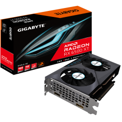 Видеокарта Gigabyte Radeon RX 6500 XT EAGLE 4096MB (GV-R65XTEAGLE-4GD) (Восстановлено продавцом, 669328)