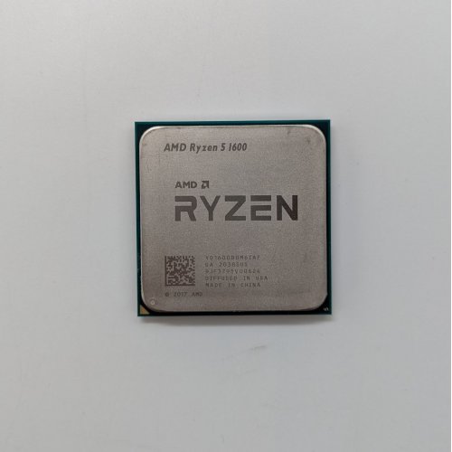 Купить Процессор AMD Ryzen 5 1600 3.2(3.6)GHz sAM4 Tray (YD1600BBAE) (Восстановлено продавцом, 669341) с проверкой совместимости: обзор, характеристики, цена в Киеве, Днепре, Одессе, Харькове, Украине | интернет-магазин TELEMART.UA фото