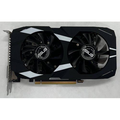 Купить Видеокарта Asus GeForce GTX 1650 Dual OC 4096MB (DUAL-GTX1650-O4G) (Восстановлено продавцом, 669361) с проверкой совместимости: обзор, характеристики, цена в Киеве, Днепре, Одессе, Харькове, Украине | интернет-магазин TELEMART.UA фото