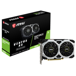 Видеокарта MSI GeForce GTX 1660 VENTUS XS OC 6144MB (GTX 1660 VENTUS XS 6G OC) (Восстановлено продавцом, 669379)