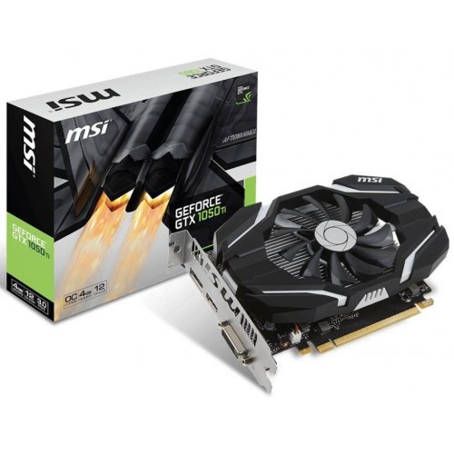 Купить Видеокарта MSI GeForce GTX 1050 Ti OC 4096MB (GTX 1050 TI 4G OC) (Восстановлено продавцом, 669382) с проверкой совместимости: обзор, характеристики, цена в Киеве, Днепре, Одессе, Харькове, Украине | интернет-магазин TELEMART.UA фото