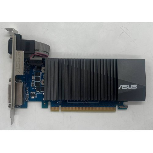 Відеокарта Asus GeForce GT 730 GDDR5 2048MB (GT730-SL-2GD5-BRK-E) (Відновлено продавцем, 669433) купити з перевіркою сумісності: огляд, характеристики, ціна у Києві, Львові, Вінниці, Хмельницькому, Івано-Франківську, Україні | інтернет-магазин TELEMART.UA фото