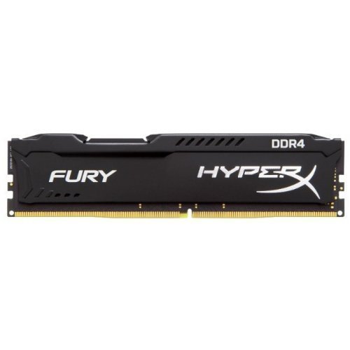 Озп Kingston DDR4 4Gb 2400Mhz HyperX FURY Black (HX424C15FB/4) (Відновлено продавцем, 669489) купити з перевіркою сумісності: огляд, характеристики, ціна у Києві, Львові, Вінниці, Хмельницькому, Івано-Франківську, Україні | інтернет-магазин TELEMART.UA фото