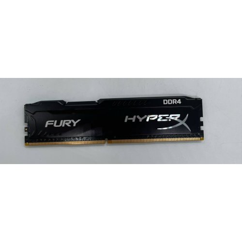 Озп Kingston DDR4 4Gb 2400Mhz HyperX FURY Black (HX424C15FB/4) (Відновлено продавцем, 669491) купити з перевіркою сумісності: огляд, характеристики, ціна у Києві, Львові, Вінниці, Хмельницькому, Івано-Франківську, Україні | інтернет-магазин TELEMART.UA фото