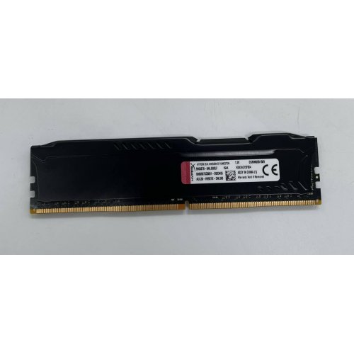 Озп Kingston DDR4 4Gb 2400Mhz HyperX FURY Black (HX424C15FB/4) (Відновлено продавцем, 669491) купити з перевіркою сумісності: огляд, характеристики, ціна у Києві, Львові, Вінниці, Хмельницькому, Івано-Франківську, Україні | інтернет-магазин TELEMART.UA фото