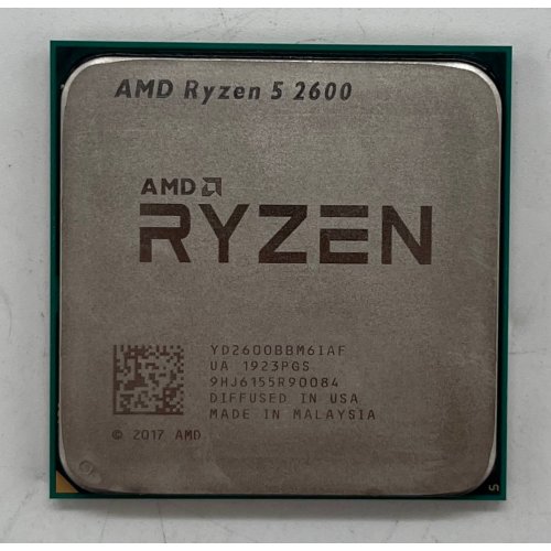 Купить Процессор AMD Ryzen 5 2600 3.4(3.9)GHz 16MB sAM4 Tray (YD2600BBM6IAF) (Восстановлено продавцом, 669505) с проверкой совместимости: обзор, характеристики, цена в Киеве, Днепре, Одессе, Харькове, Украине | интернет-магазин TELEMART.UA фото