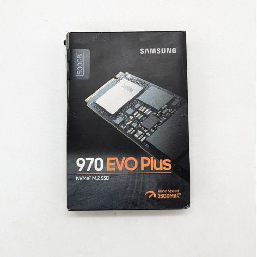 Купить Ssd-диск Samsung 970 EVO Plus V-NAND MLC 500GB M.2 (2280 PCI-E) (MZ-V7S500BW) (Восстановлено продавцом, 669671) с проверкой совместимости: обзор, характеристики, цена в Киеве, Днепре, Одессе, Харькове, Украине | интернет-магазин TELEMART.UA фото