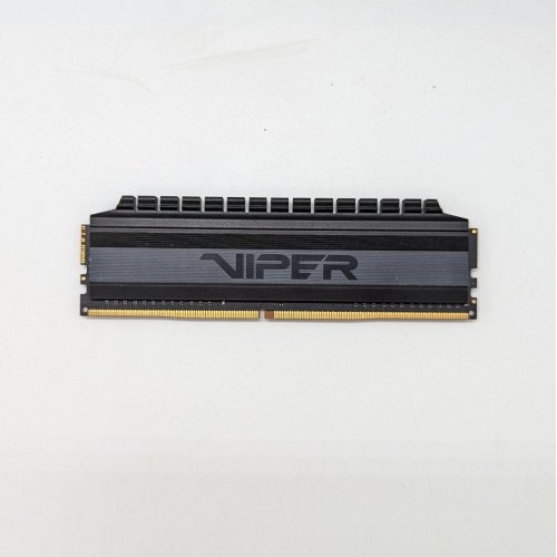 Озп Patriot DDR4 8GB 3600Mhz Viper 4 Blackout (PVB48G360C8K) (Відновлено продавцем, 669679) купити з перевіркою сумісності: огляд, характеристики, ціна у Києві, Львові, Вінниці, Хмельницькому, Івано-Франківську, Україні | інтернет-магазин TELEMART.UA фото