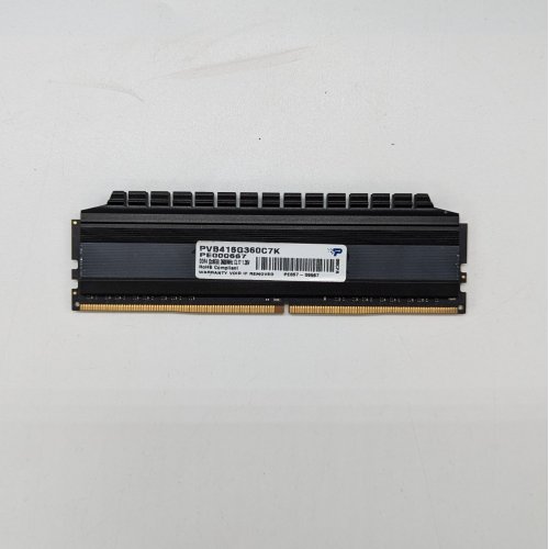 Озп Patriot DDR4 8GB 3600Mhz Viper 4 Blackout (PVB48G360C8K) (Відновлено продавцем, 669679) купити з перевіркою сумісності: огляд, характеристики, ціна у Києві, Львові, Вінниці, Хмельницькому, Івано-Франківську, Україні | інтернет-магазин TELEMART.UA фото