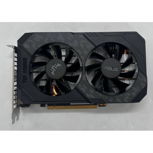 Photo Video graphic card Asus TUF GeForce GTX 1660 Ti Evo OC 6144MB (TUF-GTX1660TI-O6G-EVO-GAMING) (Seller Recertified, 669686)