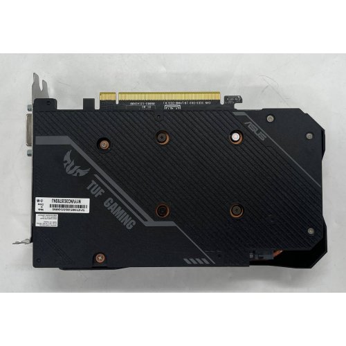 Photo Video graphic card Asus TUF GeForce GTX 1660 Ti Evo OC 6144MB (TUF-GTX1660TI-O6G-EVO-GAMING) (Seller Recertified, 669686)
