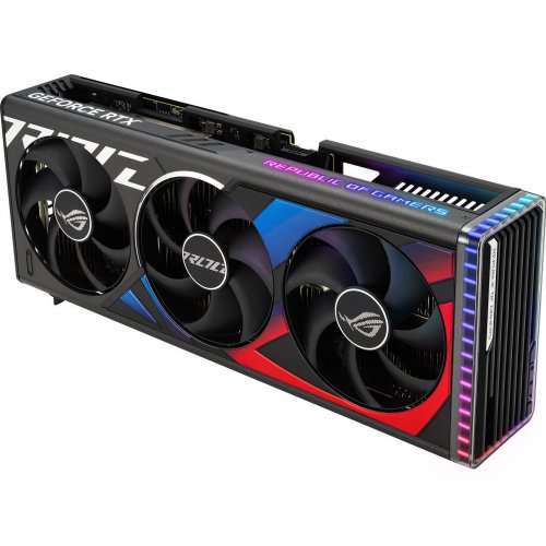 Купить Видеокарта Asus ROG Strix GeForce RTX 4080 SUPER 16384MB (ROG-STRIX-RTX4080S-16G-GAMING FR) Factory Recertified с проверкой совместимости: обзор, характеристики, цена в Киеве, Днепре, Одессе, Харькове, Украине | интернет-магазин TELEMART.UA фото