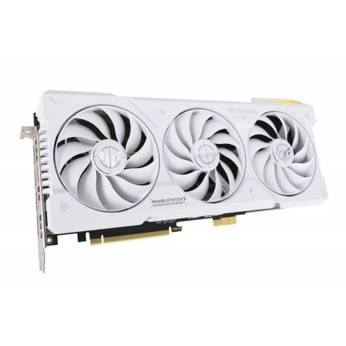 Відеокарта Asus TUF Gaming GeForce RTX 4070 Ti SUPER BTF OC White 16384MB (TUF-RTX4070TIS-O16G-BTF-WHITE FR) Factory Recertified купити з перевіркою сумісності: огляд, характеристики, ціна у Києві, Львові, Вінниці, Хмельницькому, Івано-Франківську, Україні | інтернет-магазин TELEMART.UA фото