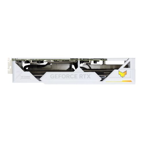 Відеокарта Asus TUF Gaming GeForce RTX 4070 Ti SUPER BTF OC White 16384MB (TUF-RTX4070TIS-O16G-BTF-WHITE FR) Factory Recertified купити з перевіркою сумісності: огляд, характеристики, ціна у Києві, Львові, Вінниці, Хмельницькому, Івано-Франківську, Україні | інтернет-магазин TELEMART.UA фото