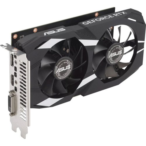 Фото Відеокарта Asus Dual GeForce RTX 3050 OC 6144MB (DUAL-RTX3050-O6G FR) Factory Recertified