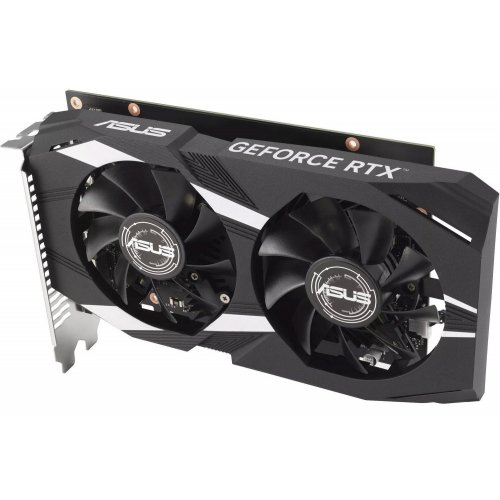 Купить Видеокарта Asus Dual GeForce RTX 3050 OC 6144MB (DUAL-RTX3050-O6G FR) Factory Recertified с проверкой совместимости: обзор, характеристики, цена в Киеве, Днепре, Одессе, Харькове, Украине | интернет-магазин TELEMART.UA фото