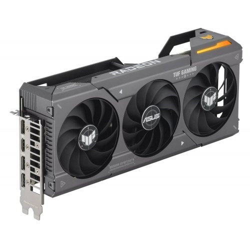 Відеокарта Asus TUF Radeon RX 7600 XT Gaming OC 16384MB (TUF-RX7600XT-O16G-GAMING FR) Factory Recertified купити з перевіркою сумісності: огляд, характеристики, ціна у Києві, Львові, Вінниці, Хмельницькому, Івано-Франківську, Україні | інтернет-магазин TELEMART.UA фото