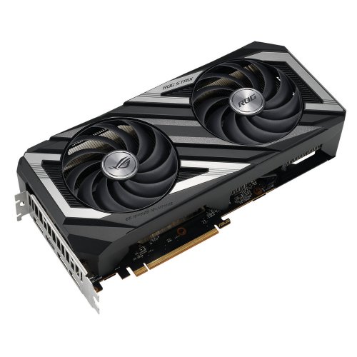 Відеокарта Asus ROG Strix Radeon RX 7600 OC 8192MB (ROG-STRIX-RX7600-O8G-GAMING FR) Factory Recertified купити з перевіркою сумісності: огляд, характеристики, ціна у Києві, Львові, Вінниці, Хмельницькому, Івано-Франківську, Україні | інтернет-магазин TELEMART.UA фото