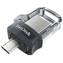 Накопитель SanDisk Ultra Dual Drive 256GB m3.0 OTG USB 3.0 Grey (SDDD3-256G-G46)