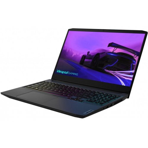 Купить Ноутбук Lenovo IdeaPad Gaming 3 15ACH6 (82K202CTRA) Shadow Black - цена в Харькове, Киеве, Днепре, Одессе
в интернет-магазине Telemart фото