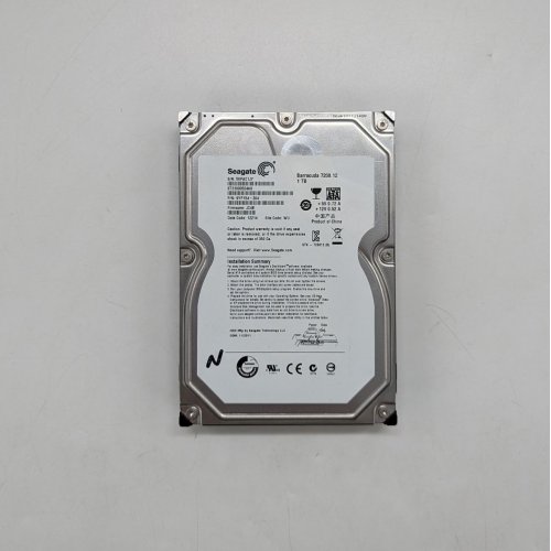 Жорсткий диск Seagate Barracuda 7200.12 1TB 32MB 7200RPM 3.5" (ST31000524AS) (Відновлено продавцем, 670063) купити з перевіркою сумісності: огляд, характеристики, ціна у Києві, Львові, Вінниці, Хмельницькому, Івано-Франківську, Україні | інтернет-магазин TELEMART.UA фото