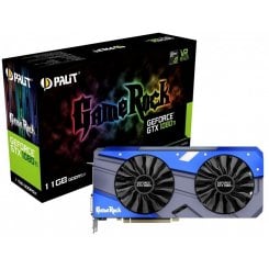 Видеокарта Palit GeForce GTX 1080 TI GameRock 11264MB (NEB108TT15LC-1020G) (Восстановлено продавцом, 670084)