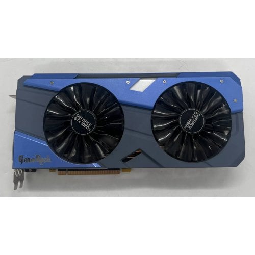 Купить Видеокарта Palit GeForce GTX 1080 TI GameRock 11264MB (NEB108TT15LC-1020G) (Восстановлено продавцом, 670084) с проверкой совместимости: обзор, характеристики, цена в Киеве, Днепре, Одессе, Харькове, Украине | интернет-магазин TELEMART.UA фото