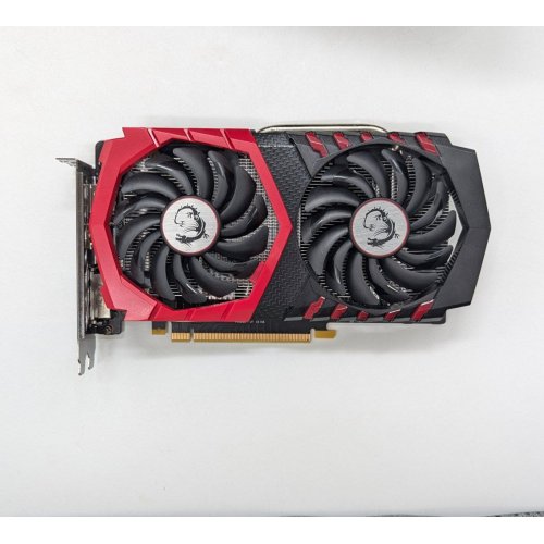 Відеокарта MSI GeForce GTX 1050 Ti Gaming X 4096MB (GTX 1050 TI GAMING X 4G) (Відновлено продавцем, 670152) купити з перевіркою сумісності: огляд, характеристики, ціна у Києві, Львові, Вінниці, Хмельницькому, Івано-Франківську, Україні | інтернет-магазин TELEMART.UA фото