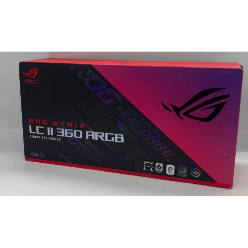 Готова сво Asus ROG Strix LC II 360 ARGB (90RC00F0-M0UAY0) (Відновлено продавцем, 670231) купити з перевіркою сумісності: огляд, характеристики, ціна у Києві, Львові, Вінниці, Хмельницькому, Івано-Франківську, Україні | інтернет-магазин TELEMART.UA фото