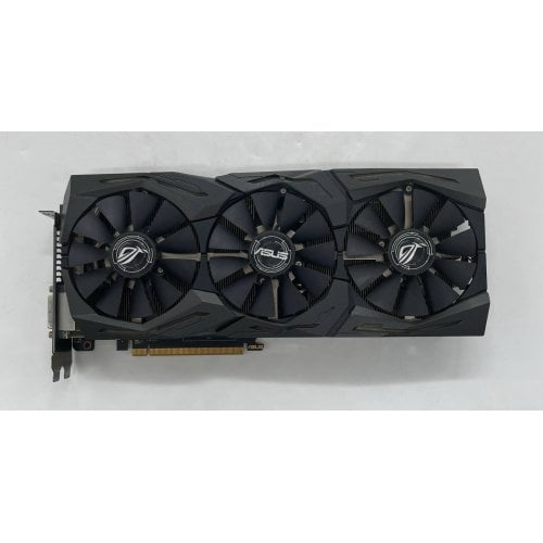 Відеокарта Asus ROG Radeon RX 580 STRIX OC 8192MB (ROG-STRIX-RX580-O8G-GAMING) (Відновлено продавцем, 670271) купити з перевіркою сумісності: огляд, характеристики, ціна у Києві, Львові, Вінниці, Хмельницькому, Івано-Франківську, Україні | інтернет-магазин TELEMART.UA фото