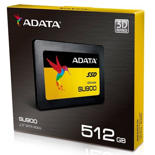 Продать SSD-диск ADATA Ultimate SU900 MLC 512GB 2.5'' (ASU900SS-512GM-C) по Trade-In интернет-магазине Телемарт - Киев, Днепр, Украина фото