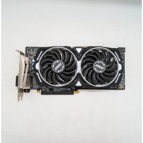 Відеокарта MSI Radeon RX 580 ARMOR OC 8192MB (RX 580 ARMOR 8G OC) (Відновлено продавцем, 670294) купити з перевіркою сумісності: огляд, характеристики, ціна у Києві, Львові, Вінниці, Хмельницькому, Івано-Франківську, Україні | інтернет-магазин TELEMART.UA фото