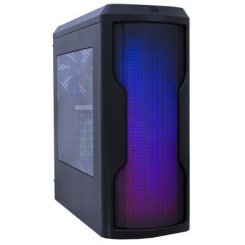 Корпус Frontier Rainbow без БП (FC-RB06A) Black/RGB (Восстановлено продавцом, 670476)