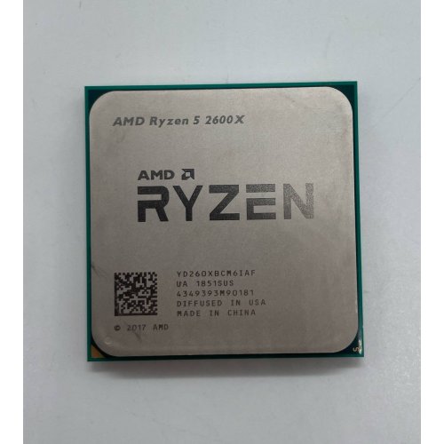 Купить Процессор AMD Ryzen 5 2600X 3.6(4.2)GHz 16MB sAM4 Tray (YD260XBCM6IAF) (Восстановлено продавцом, 670546) с проверкой совместимости: обзор, характеристики, цена в Киеве, Днепре, Одессе, Харькове, Украине | интернет-магазин TELEMART.UA фото