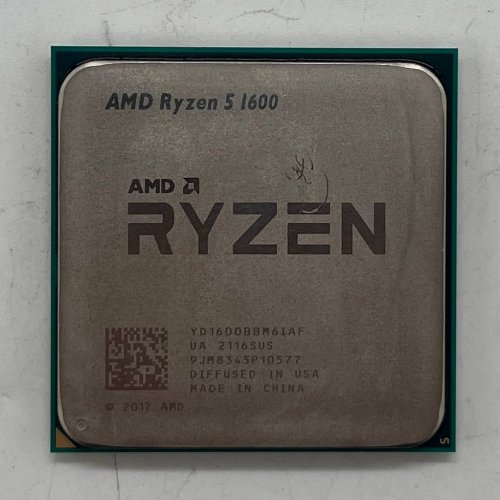 Процесор AMD Ryzen 5 1600 3.2(3.6)GHz sAM4 Tray (YD1600BBAE) (Відновлено продавцем, 670588) купити з перевіркою сумісності: огляд, характеристики, ціна у Києві, Львові, Вінниці, Хмельницькому, Івано-Франківську, Україні | інтернет-магазин TELEMART.UA фото