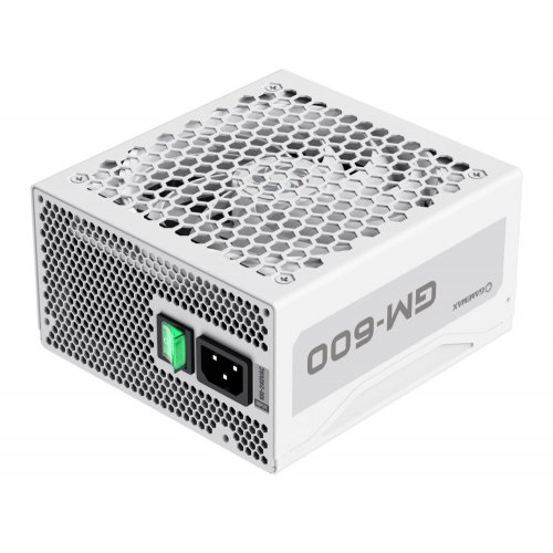 Блок живлення GAMEMAX GM-600 Modular 600W (GM-600 MODULAR WH) White купити з перевіркою сумісності: огляд, характеристики, ціна у Києві, Львові, Вінниці, Хмельницькому, Івано-Франківську, Україні | інтернет-магазин TELEMART.UA фото